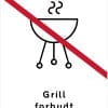 Grill forbudt