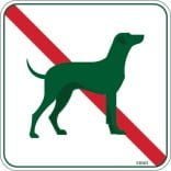 Hunde forbudt golf skilt