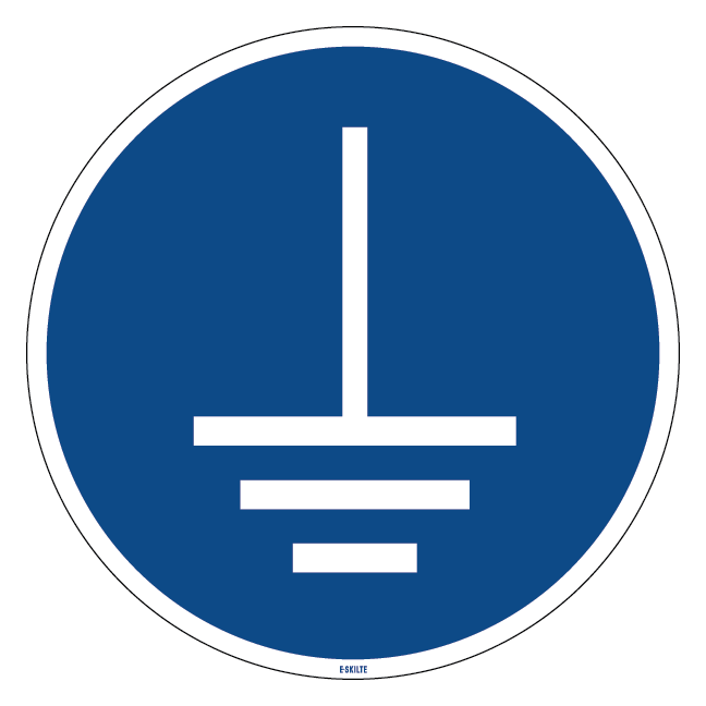 M005 Tilslut en jordforbindelse til jorden skilt