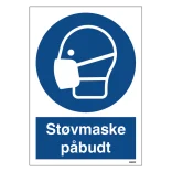 Mundbind påbudt skilt
