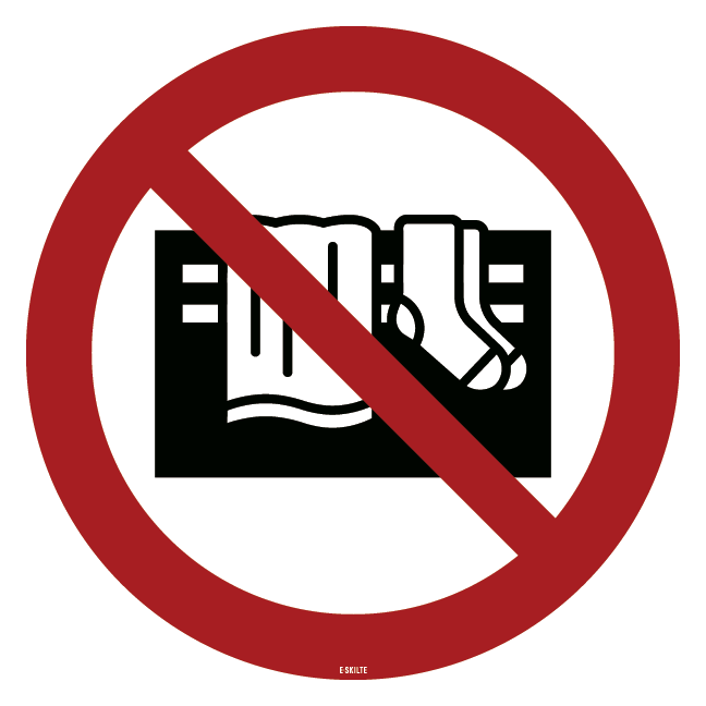 P081 Dæk ikke til skilt