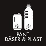 Dansk Affaldssortering - Pant dåser og plast sort