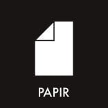 Dansk Affaldssortering - Papir sort