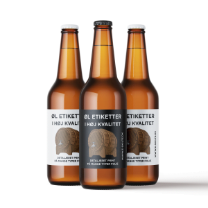 Øl etiketter med eget design