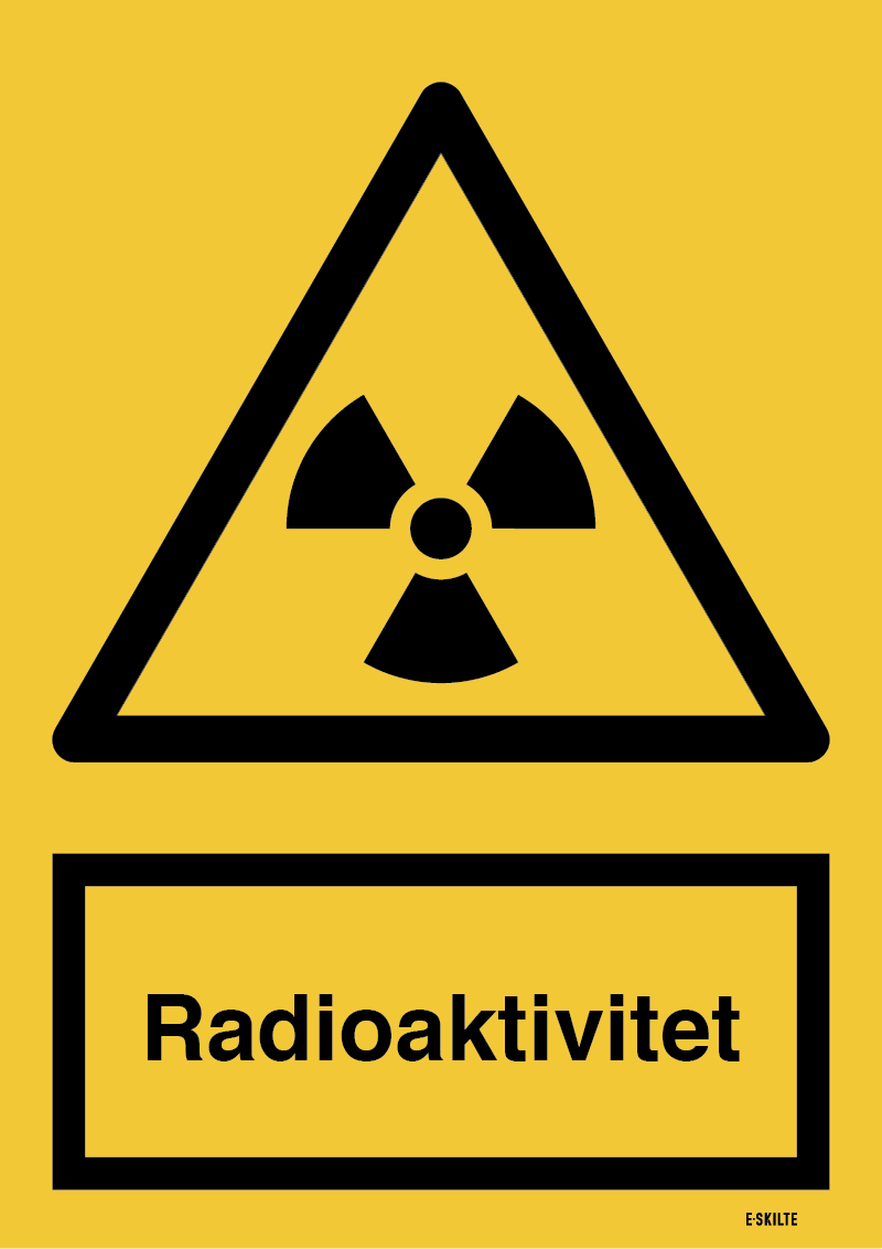 Radioaktivitet skilt