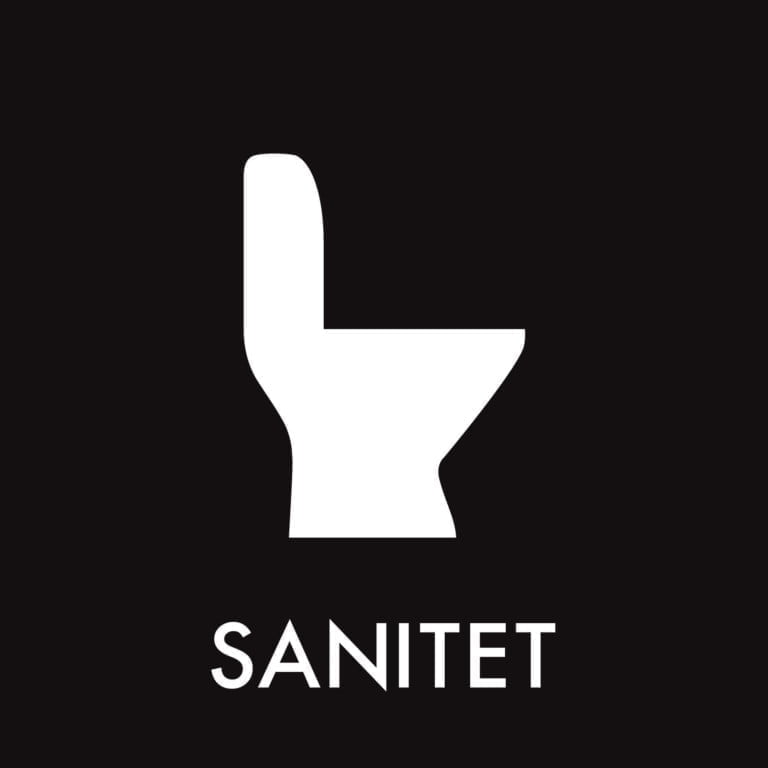 Dansk Affaldssortering - Sanitet sort