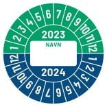 Kalibreringsmærker til 2023 og 2024