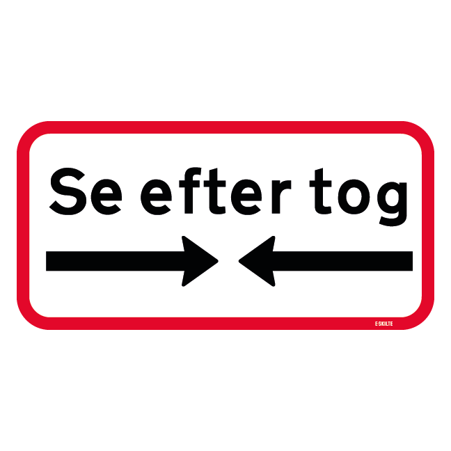 UA72 - Se efter tog i begge retninger skilt