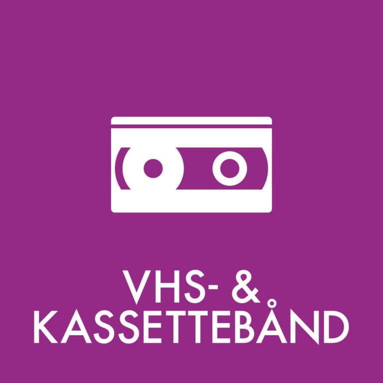 Dansk Affaldssortering - VHS- og kassettebånd