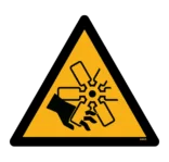 W088 Advarsel: Roterende blade skilt