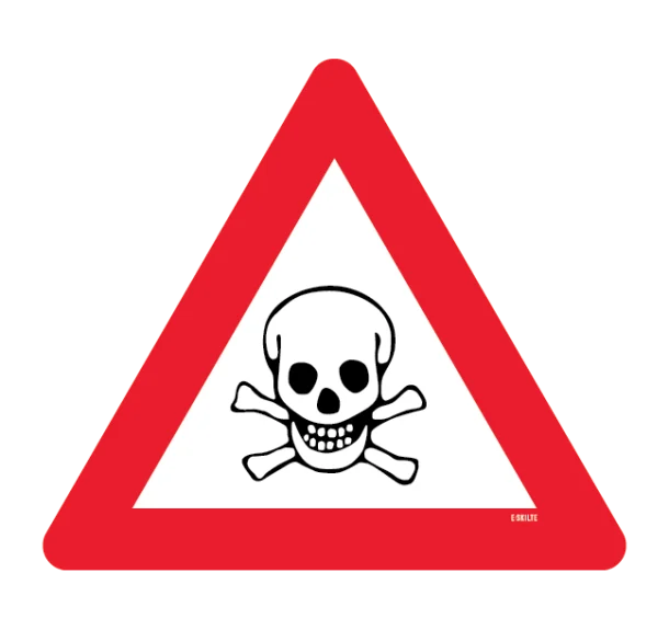 Advarselsskilt - Giftstoffer