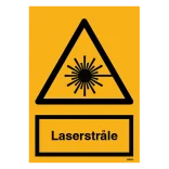 Advarselsskilt - Laserstråle