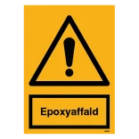 Advarselsskilt - Epoxyaffald