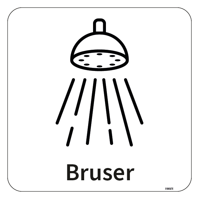 Bruser skilt
