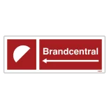 Brandcentral skilt