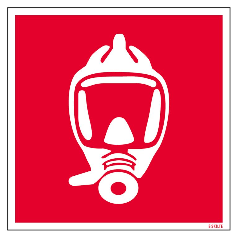 Røgdykker brandskilt