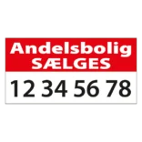 Andelsbolig sælges skilt