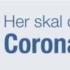 Her skal du vise coronapas skilt
