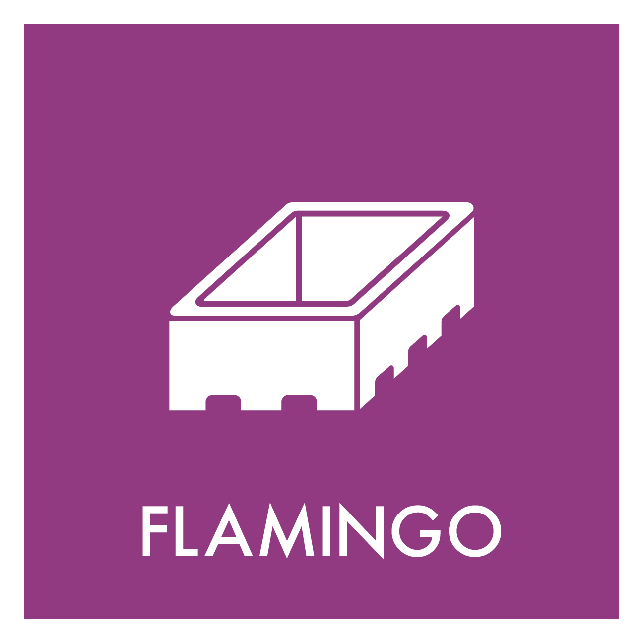 Flamingo affald skilt - Dansk Affaldssortering