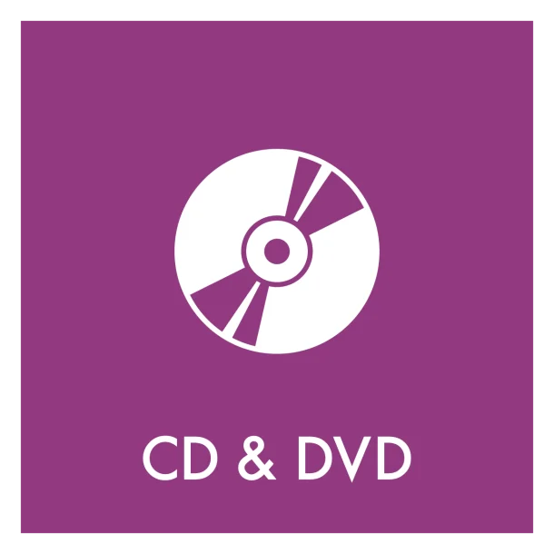 CD & DVD affald skilt - Dansk Affaldssortering