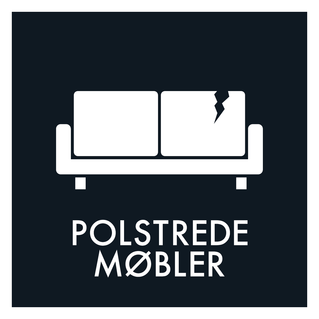 Polstrede møbler affald sort skilt - Dansk Affaldssortering