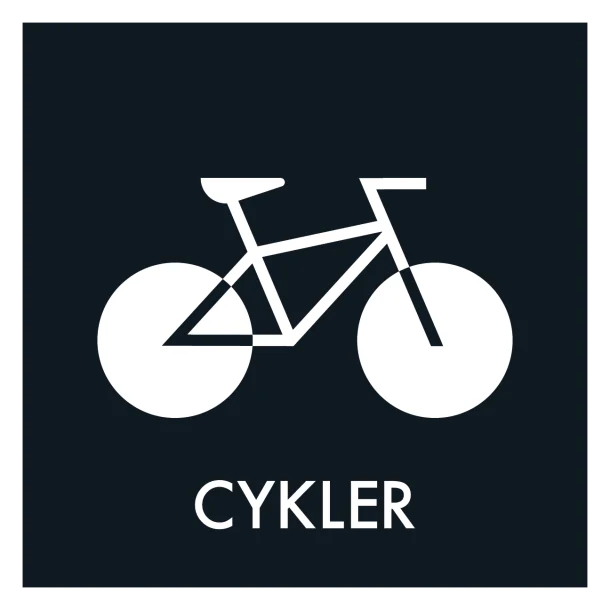 Cykler sort skilt - Dansk Affaldssortering