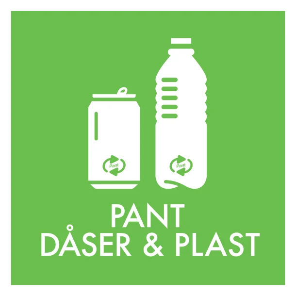 Pant dåser og plast skilt - Dansk Affaldssortering