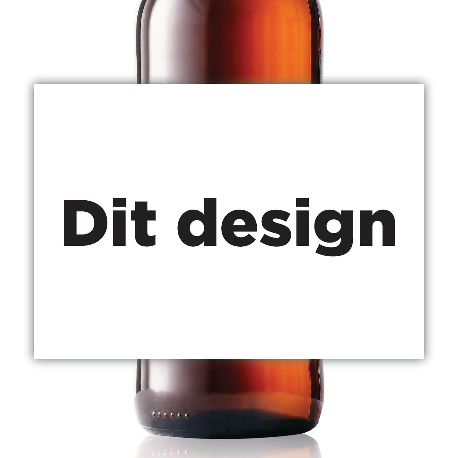 egen øl etiket