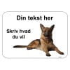 Design selv skilt