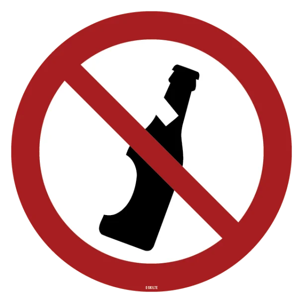 Alkoholforbudsskilt