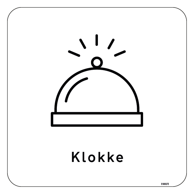 Klokke Skilt