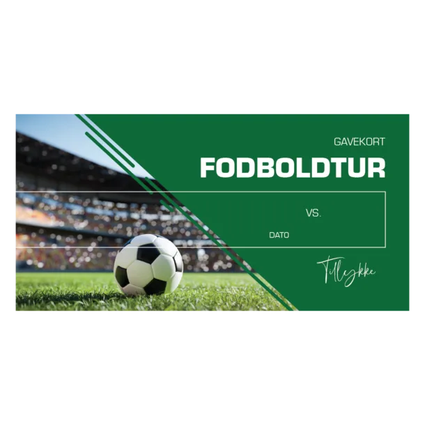 Gavekort Fodbold - Image 2