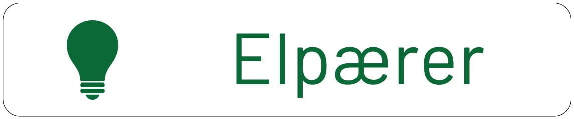 gs123-400x80mm-Elpærer Elpærer affald skilt