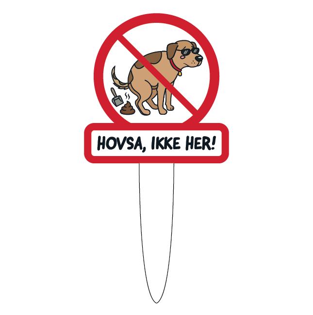 Hundelorte hovsa ikke her skilt med spyd