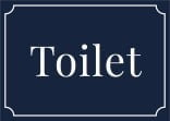klassisk toiletskilt