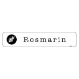Rosmarin køkkenhaveskilt