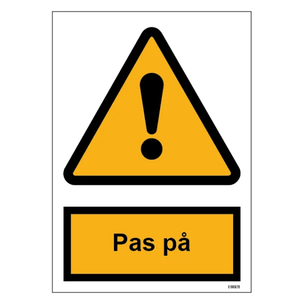 Pas på skilt til landbrug