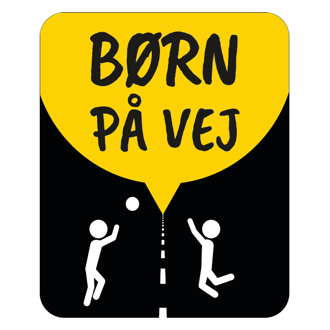 Børn på vej Skilt