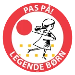 Pas på legende børn Skilt