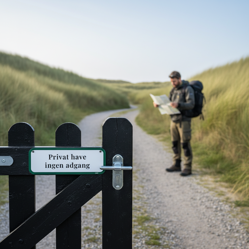 Privat have ingen adgang skilt - Billede 5