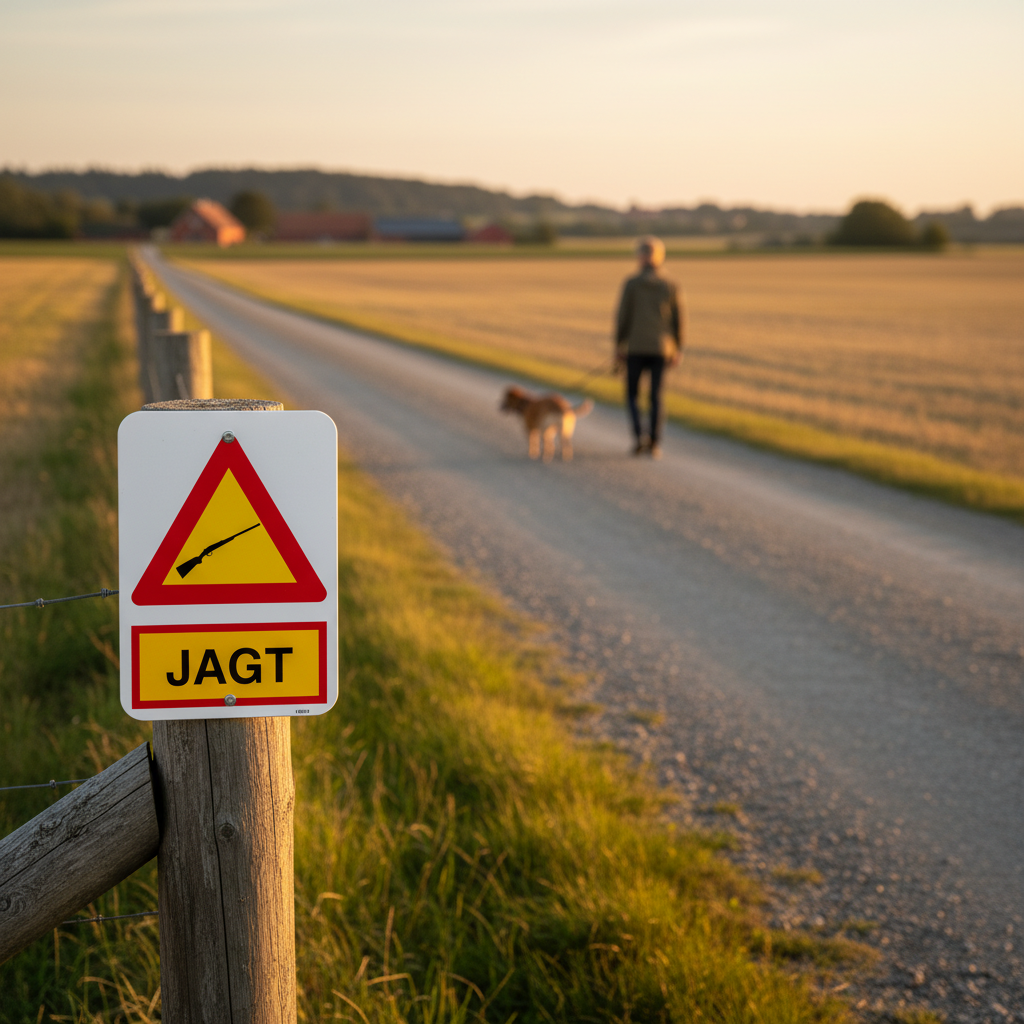 Jagt (gul) skilt - Billede 3