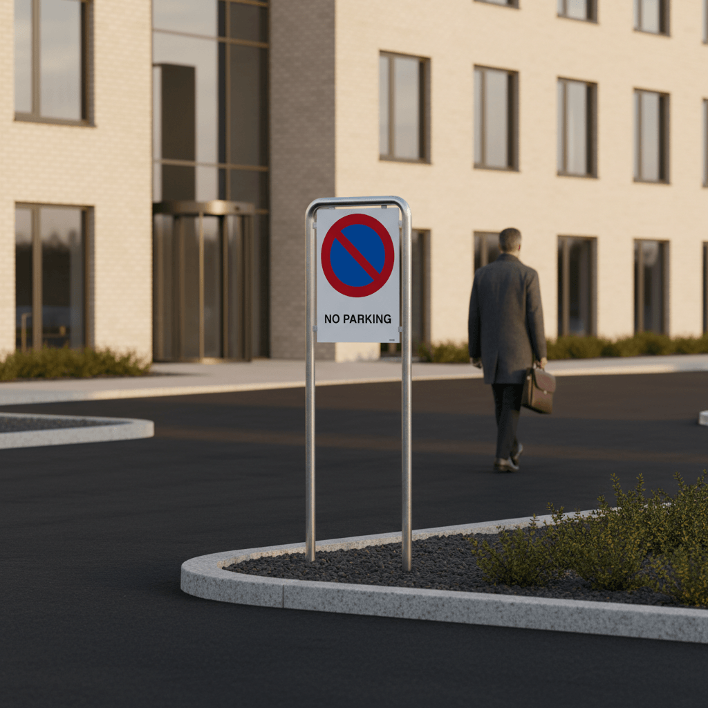 No parking skilt - Billede 3