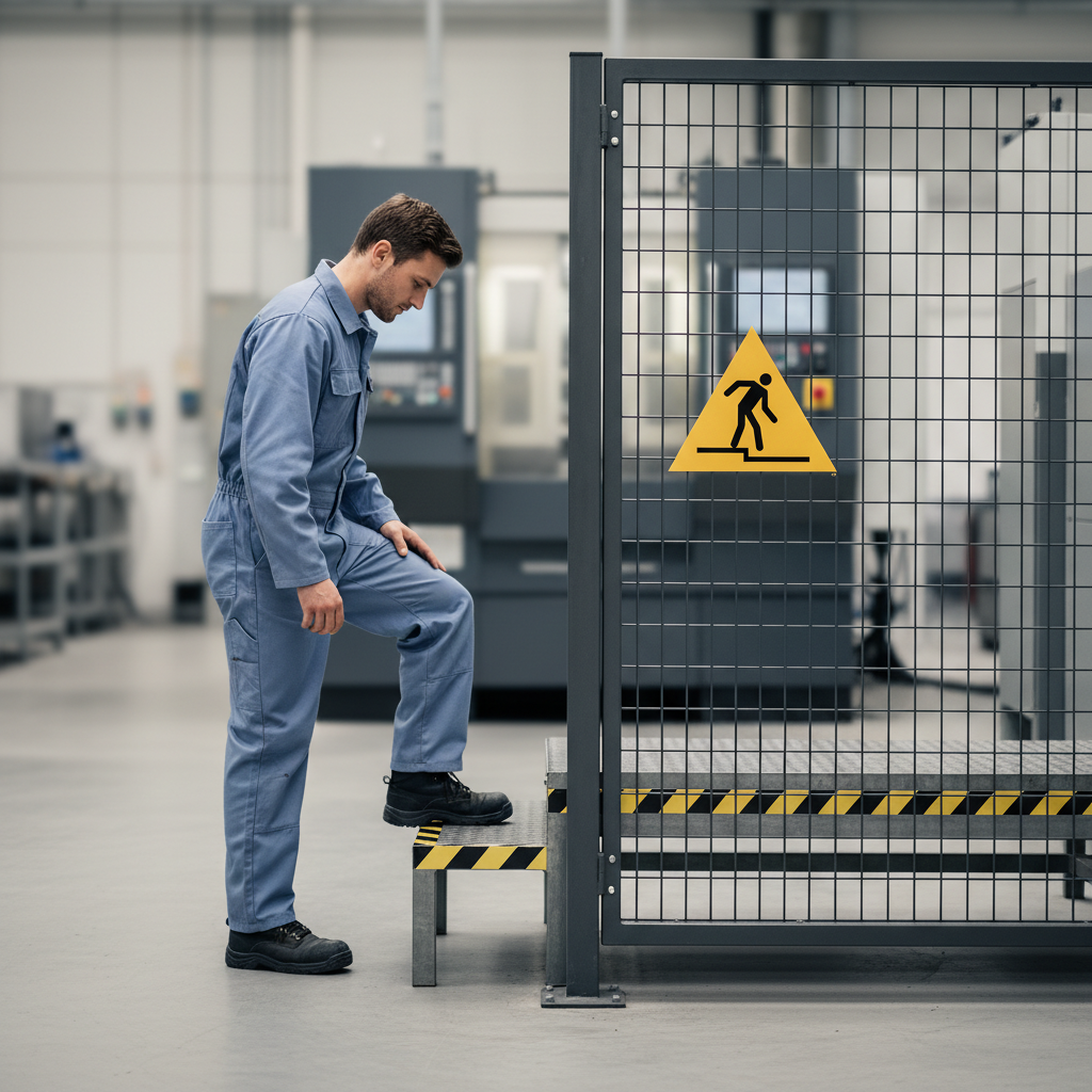 W070 Advarsel: Trin ned skilt - Billede 4