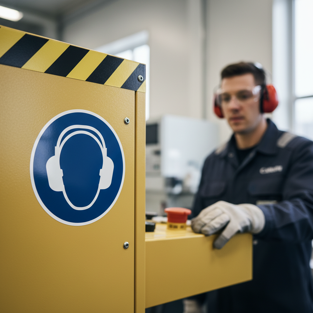 Høreværn påbudt skilt ISO M003 - Billede 4