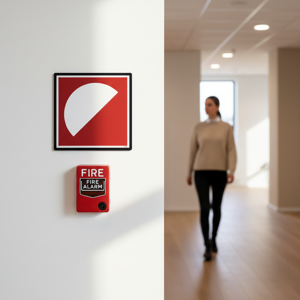 Brand symbol. Brandskilt - Billede 2