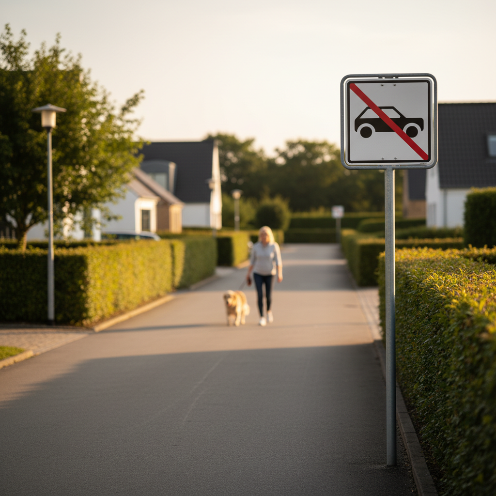 Bil forbud - piktogram skilt - Billede 2