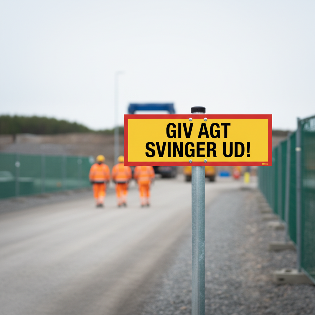 Giv Agt Svinger Ud! skilt - Billede 3