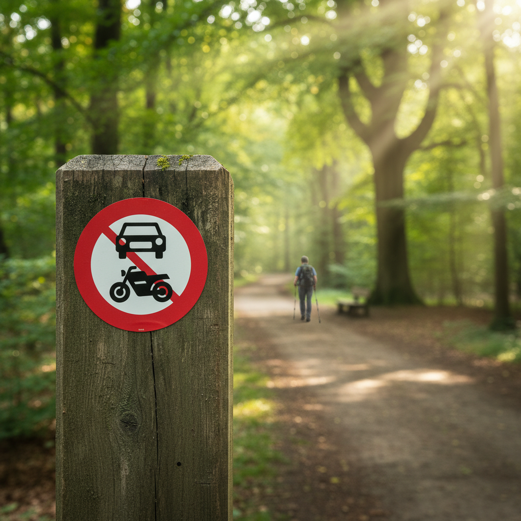 C22 Motorkøretøjer forbudt skilt - Billede 3