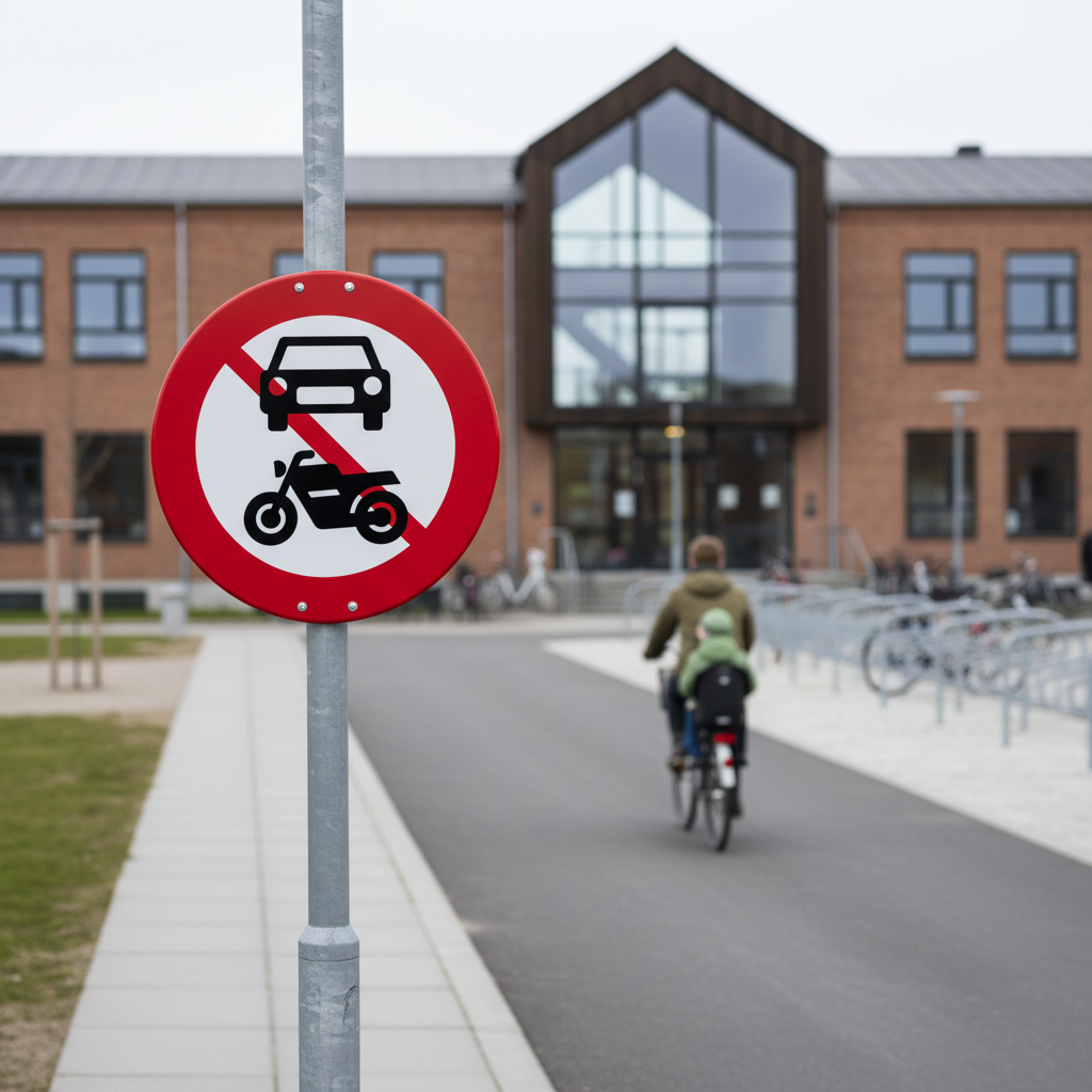 C22 Motorkøretøjer forbudt skilt - Billede 5