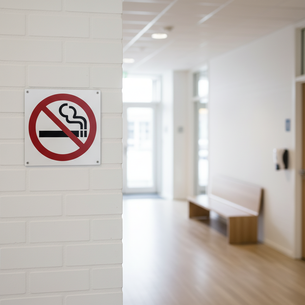 Rygeforbudsskilt - Rygning forbudt skilt - Billede 4